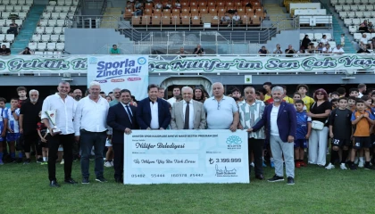 Bursa Nilüfer’den amatör spor kulüplerine 3 milyon liralık destek
