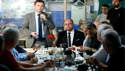 Bursa Osmangazi’de Başkan Aydın’dan ayakkabıcı esnafına yeni yer müjdesi