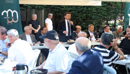 Bursa Osmangazi’de mahalle buluşmaları Alemdar’da sürdü