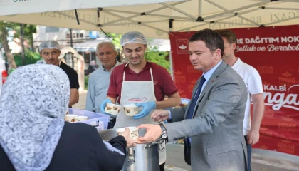 Bursa Osmangazi’de muharrem ayının bereketi yaşandı
