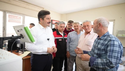 Bursa Yenişehir’de buğday alımları başladı