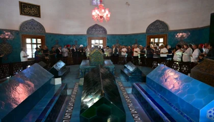 Bursa Yıldırım’da Sultan Çelebi Mehmed dualarla anıldı