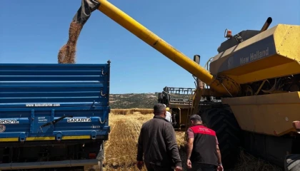 Bursa’da hububat hasadında sıkı denetim... Dane kaybına geçit yok