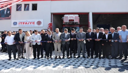 Büyükorhan tam donanımlı itfaiye binasına kavuştu