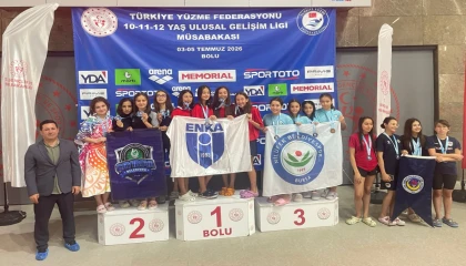 Çayırovalı yüzücüler, bölgeden 25 madalya ile döndü