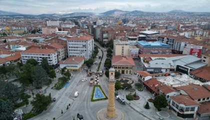 Çorum’da Gazi Caddesi’nde altyapı çalışmaları tamamlandı