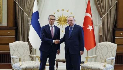 Cumhurbaşkanı Erdoğan, Finlandiya Cumhurbaşkanı Stubb ile görüştü