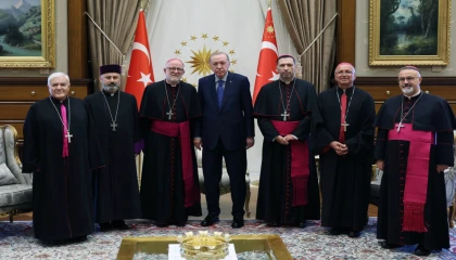 Cumhurbaşkanı Erdoğan, Külliye’de ağırladı