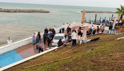 Düzce Akçakoca’da korkutan kaza