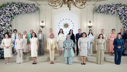 Emine Erdoğan’dan lider eşleriyle dijital güvenlik buluşması