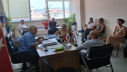 ERÇED yönetiminden Keşan Kent Konseyi’ne ziyaret