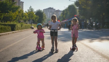 Eskişehir Atatürk Bulvarı yayalara kaldı