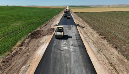 Eskişehir’de yol çalışmaları aralıksız sürüyor