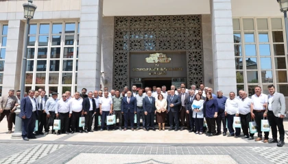 Gaziantep Şehitkamil’de Başkan Şahin muhtarlarla buluştu