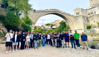Gaziantepli LGS şampiyonlarına Bosna Hersek ödülü