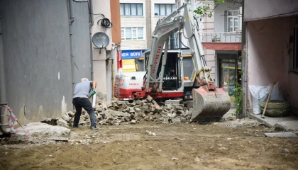 Giresun Belediyesi’nden kent genelinde üstyapı hamlesi