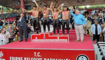 İzmitli pehlivanlardan Kırkpınar’da gururlandıran başarı
