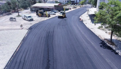 Kahramanmaraş’ta asfalt seferberliği