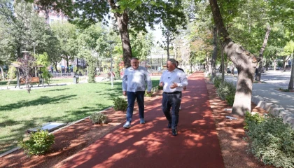 Kayseri Melikgazi’nin ’Yıldız’ parkı