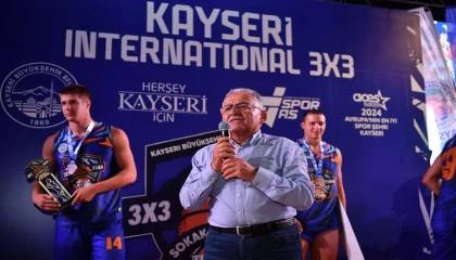 Kayseri’de FIBA 3x3 Lite Quest 2026 Turnuvası heyecanı