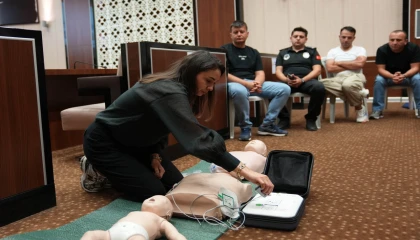 Keçiören Belediyesi personeline ilk yardım eğitimi