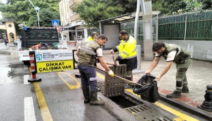 Kocaeli Büyükşehir kuvvetli sağanak sınavını başarıyla geçti