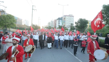 Kocaeli Çayırova 15 Temmuz’da tek yürek oldu