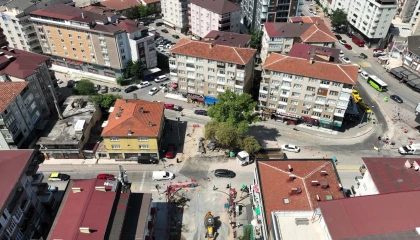 Kocaeli Gebze’de konforlu ulaşım için yol ve altyapı çalışması