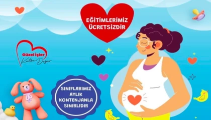Kocaeli İzmit’te anne adaylarına büyük destek