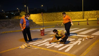 Kocaeli’de 450 noktada güvenli yaya geçidi hamlesi