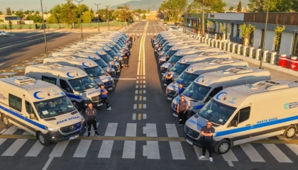 Kocaeli’de hasta nakil ambulans hizmeti 7/24 vatandaşın yanında