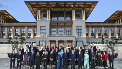 Külliyede NATO yemeği ve hatırası