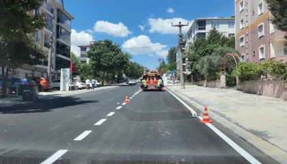 Malkara’da üç cadde yeni yüzüne kavuştu