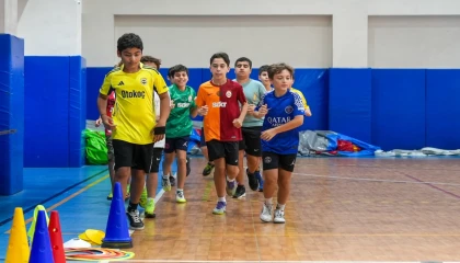 Maltepeli çocukların yaz spor heyecanı