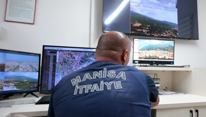 Manisa Büyükşehir’den yangınla mücadelede teknoloji hamlesi