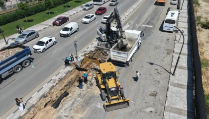 Manisa Cider Yolu’nda su baskınlarına kalıcı çözüm