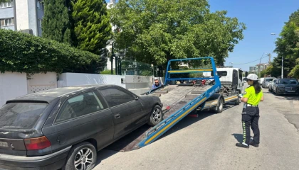 Manisa’da hurda araçlar kaldırılıyor