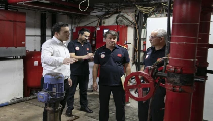 Mersin İtfayesi yangın güvenliği denetimlerini sürdürüyor