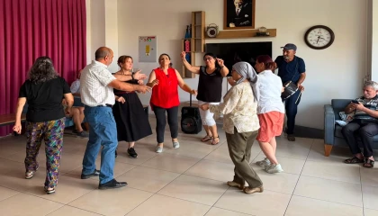 Mersin’de Dünya Emekliler Günü coşkusu