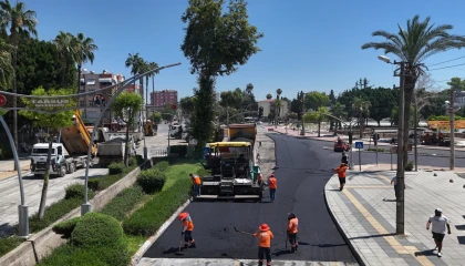 Mersin’de Tarsus trafiğine nefes aldıran kavşak düzenlemesi
