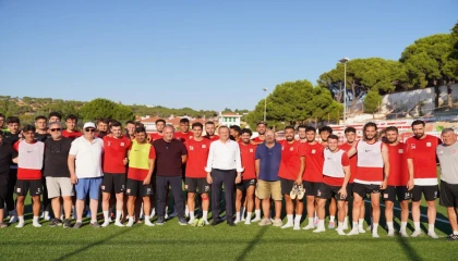 Mesut Ergin’den Ayvalıkgücü Belediyespor’a ziyaret