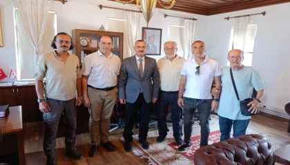 Mudanya’ya atanan yeni Kaymakam Enver Yılmaz göreve başladı