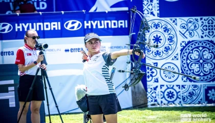 Muğlalı okçu Hazal Burun Dünya Kupası finalinde