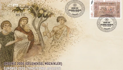 PTT’den ’Geleneksel Mozaikler’ temalı anma pulu