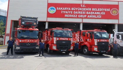 Sakarya İtfaiye Teşkilatı’nın yeni güçleri