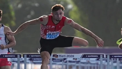 Sakaryalı milli atlet Yunus Emre Civelek Avrupa şampiyonu oldu