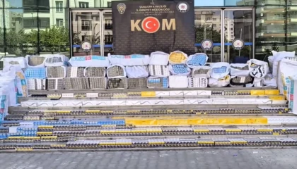 Şanlıurfa’da kaçak sigara operasyonu!
