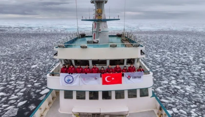 TÜBİTAK’ın 6. Arktik Bilim Seferi sürüyor... Kuzey Kutbu’nda iklim değişikliği araştırılıyor