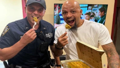 Türk Dedektif Felipe Melo’ya baklava ikramı... Ünlü futbolcu o lezzete hayran kaldı