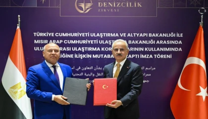 Türkiye ile Mısır arasında ulaştırma koridorları için iş birliği